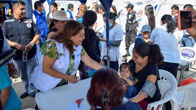 2 mil pobladores de Alto Trujilllo accedieron a servicios de salud gratuitos