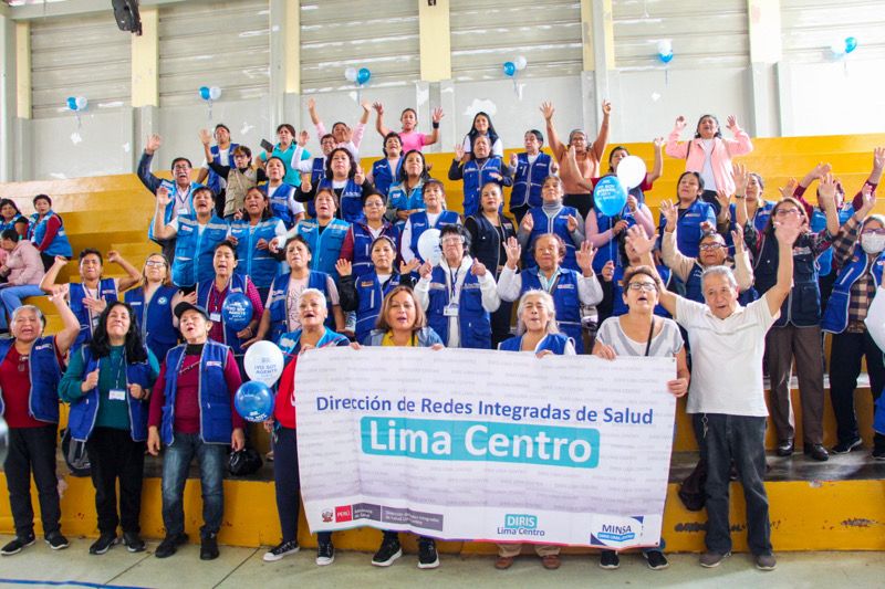 foto 1 de Yo soy agente para mi gente: Lima Centro brinda homenaje a agentes comunitarios en salud