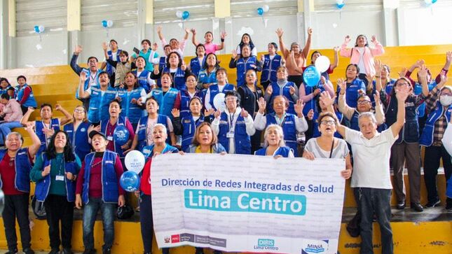 foto 1 de Yo soy agente para mi gente: Lima Centro brinda homenaje a agentes comunitarios en salud
