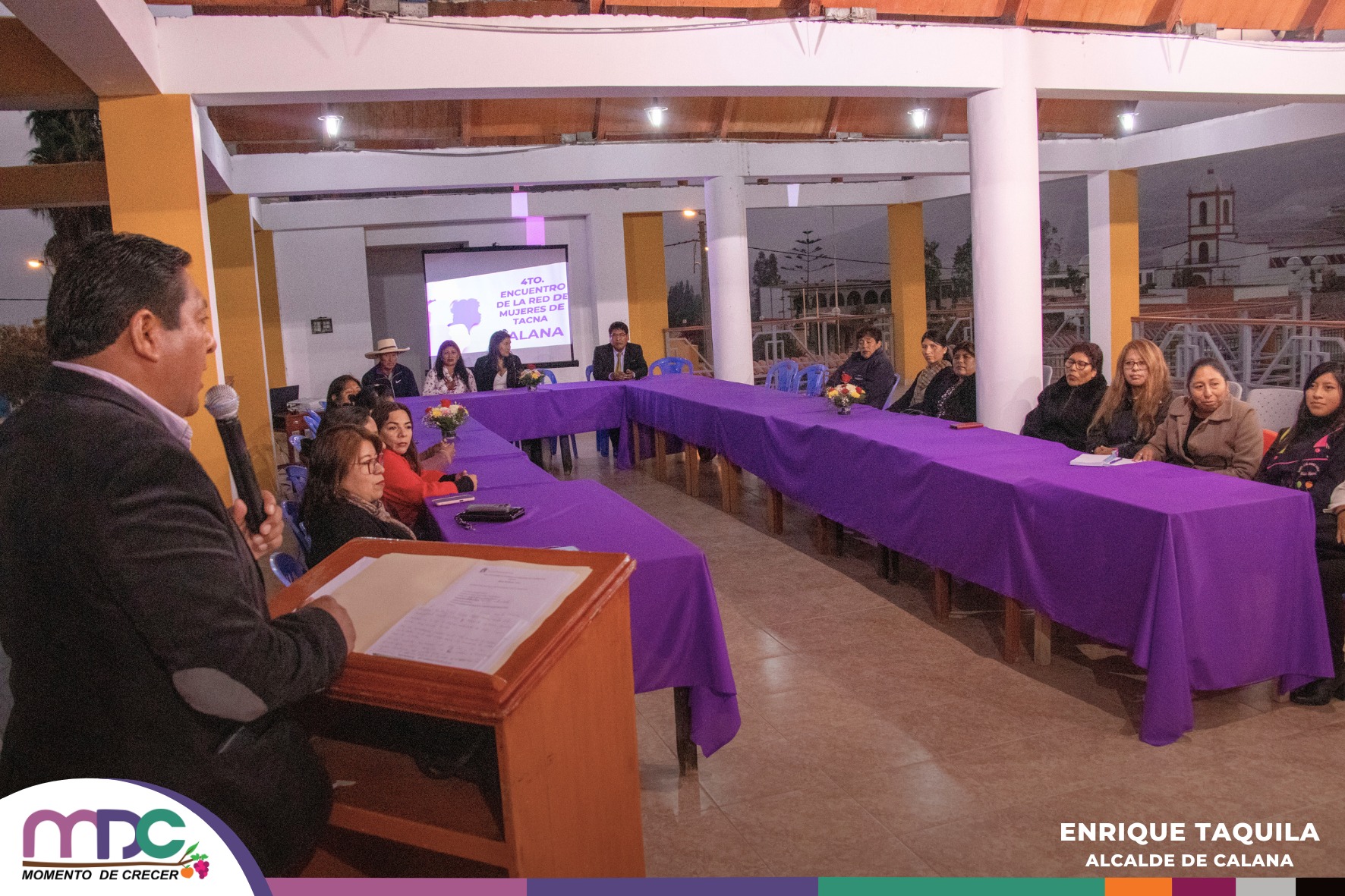 Reunión de La Red de Mujeres Autoridades de Tacna se desarrolló en Calana