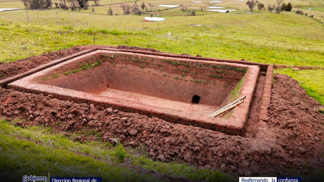 Reservorios en proceso de excavación