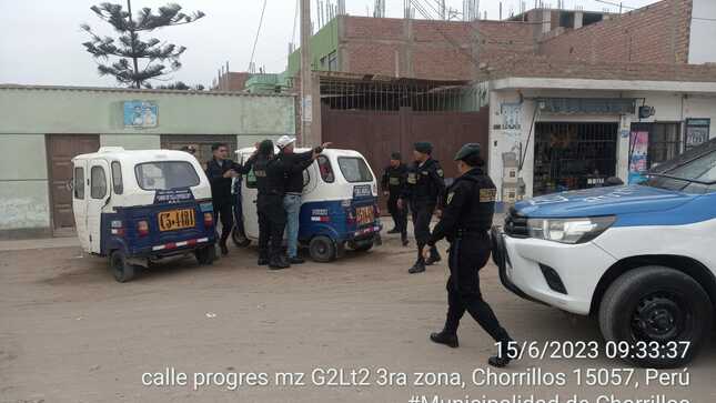 Importante intervención del patrullaje integrado en las Delicias de Villa