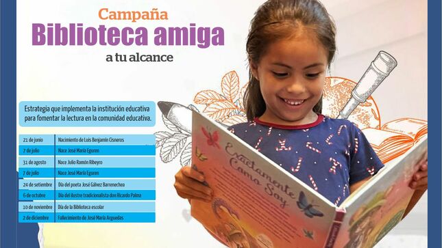 Campaña "Biblioteca amiga a tu alcance"