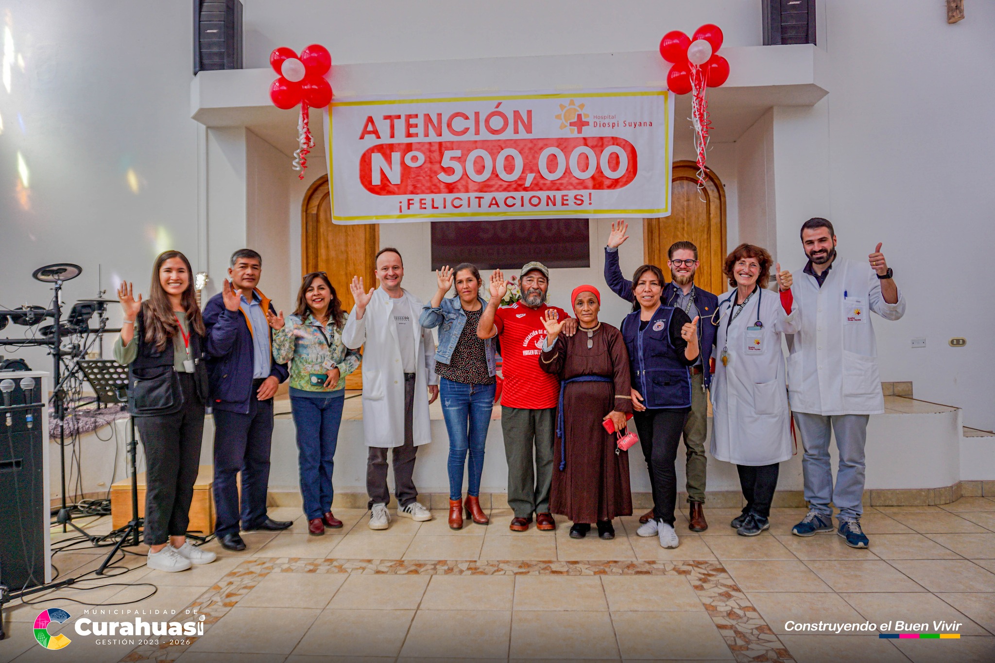 Hospital Diospi Suyana llega atender a Medio Millón de pacientes en Curahuasi.