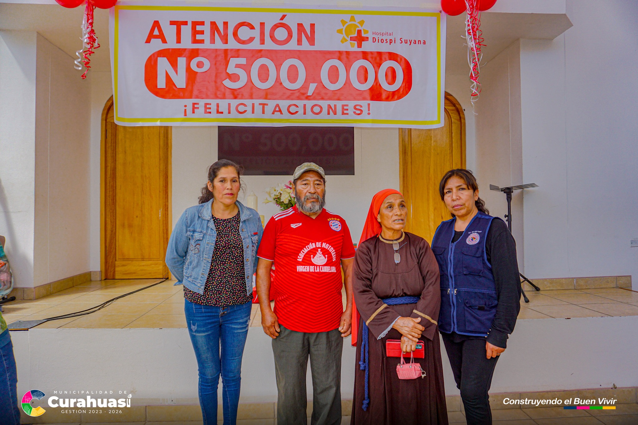 Hospital Diospi Suyana llega atender a Medio Millón de pacientes en Curahuasi.
