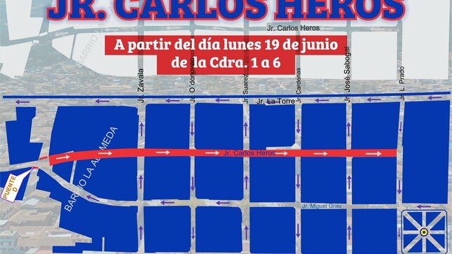 Cambio y Ordenamiento Del Tránsito Vehicular