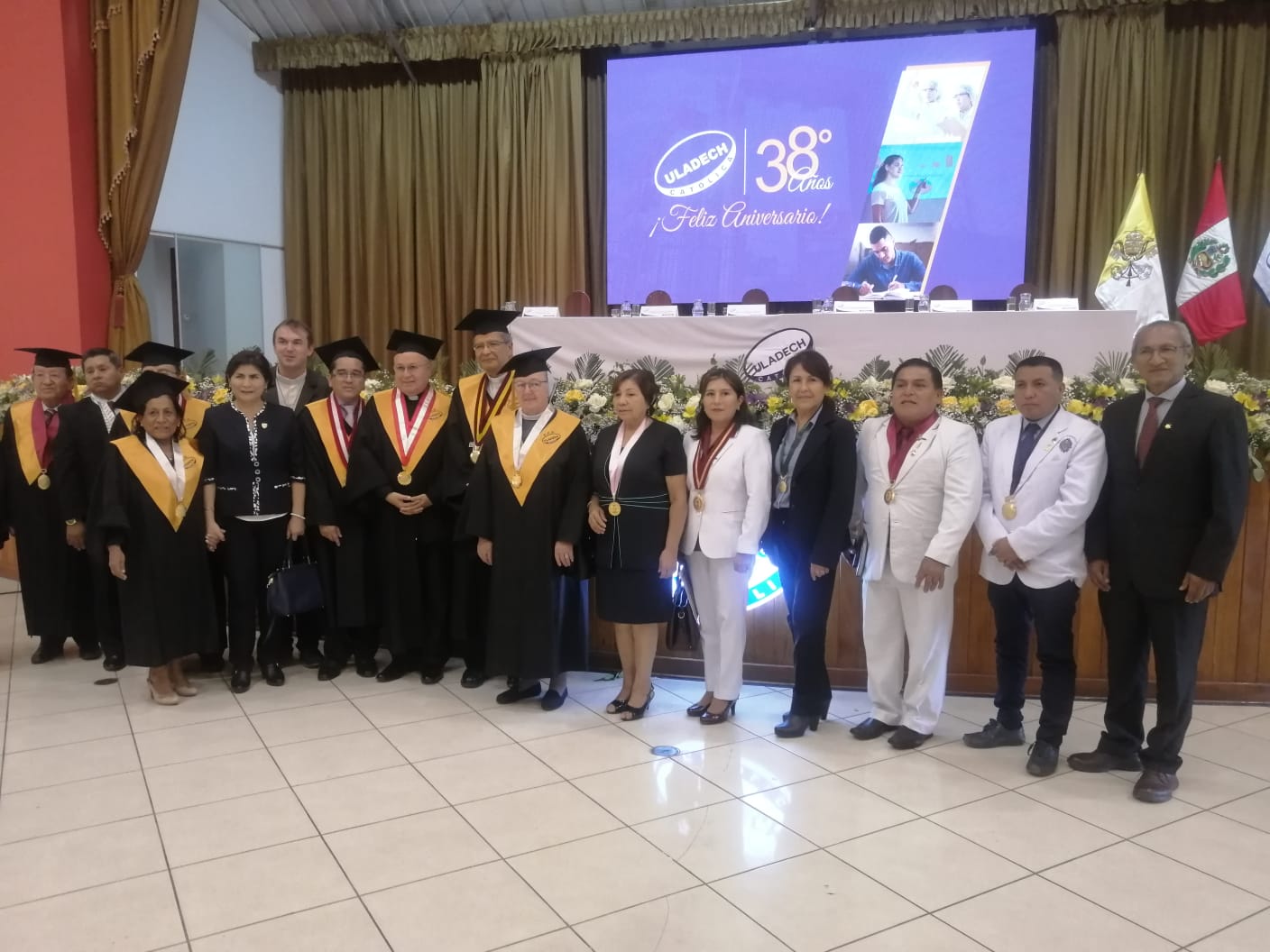 "38º aniversario de la ULADECH Católica"