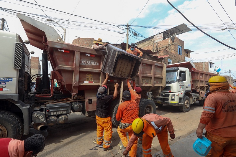 Se recomienda sacar objetos inservibles de techos, de de 7:00 a .m. a 8:00 a.m. y dejarlos en el frontis de sus viviendas para su traslado al botadero de El Milagro.