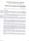 Vista preliminar de documento DECRETO DE ALCALDIA N°001-2023-MDM/A