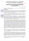 Vista preliminar de documento ACUERDO DE CONSEJO ORDINARIO N°050-2023-MDM/O