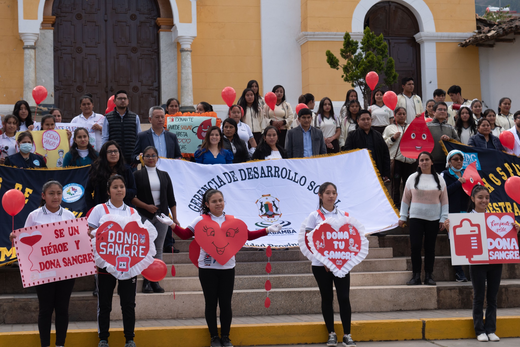 Pasacalle día Mundial del Donante de Sangre