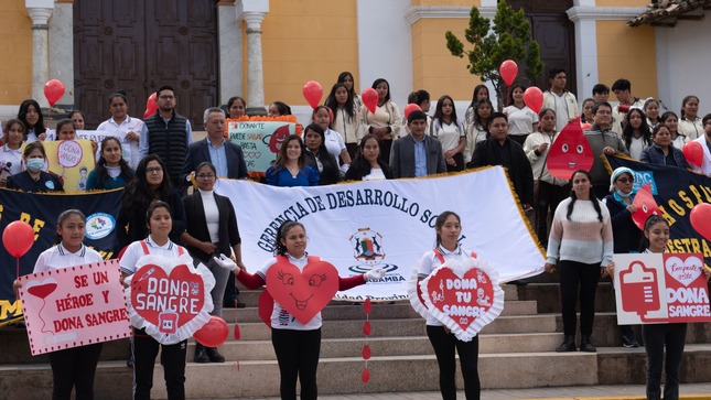 Pasacalle día Mundial del Donante de Sangre