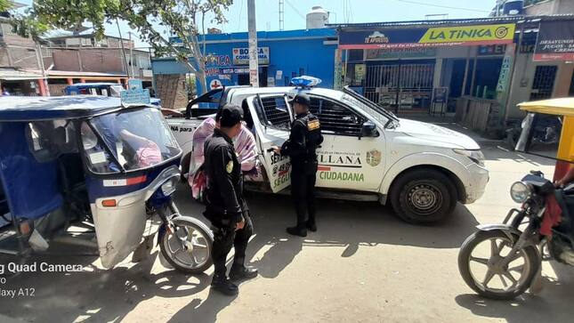 SERENAZGO BRINDÓ APOYO A SEÑORA CON PROBLEMAS DE SALUD