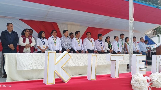 Ministerio de energía y minas hace entrega de nuevo sistema eléctrico en Kiteni