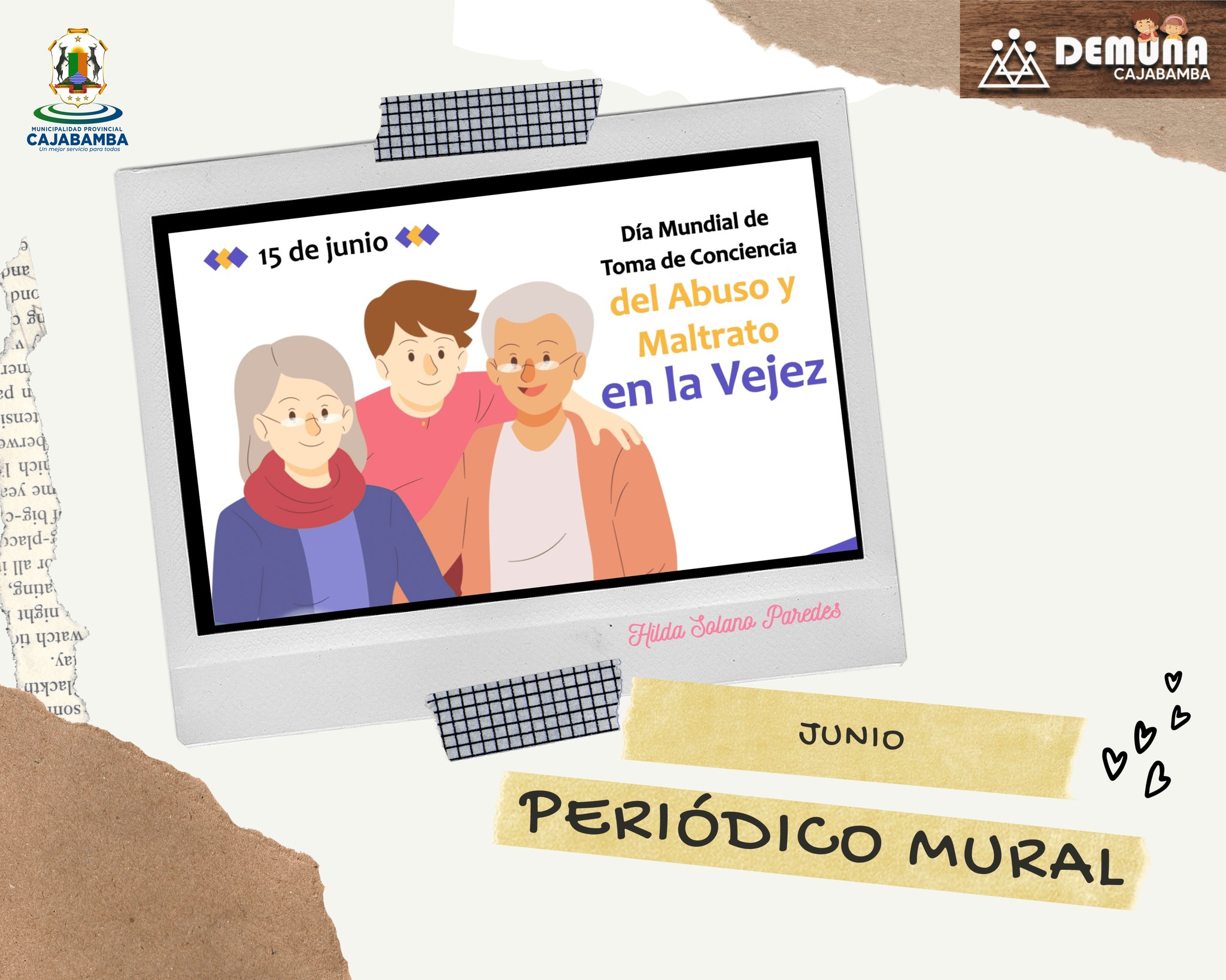 Día Mundial de la Toma de Conciencia del Abuso y Maltrato a las Personas Adultas Mayores