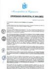 Vista preliminar de documento ORDENANZA MUNICIPAL N° 846-CMPC