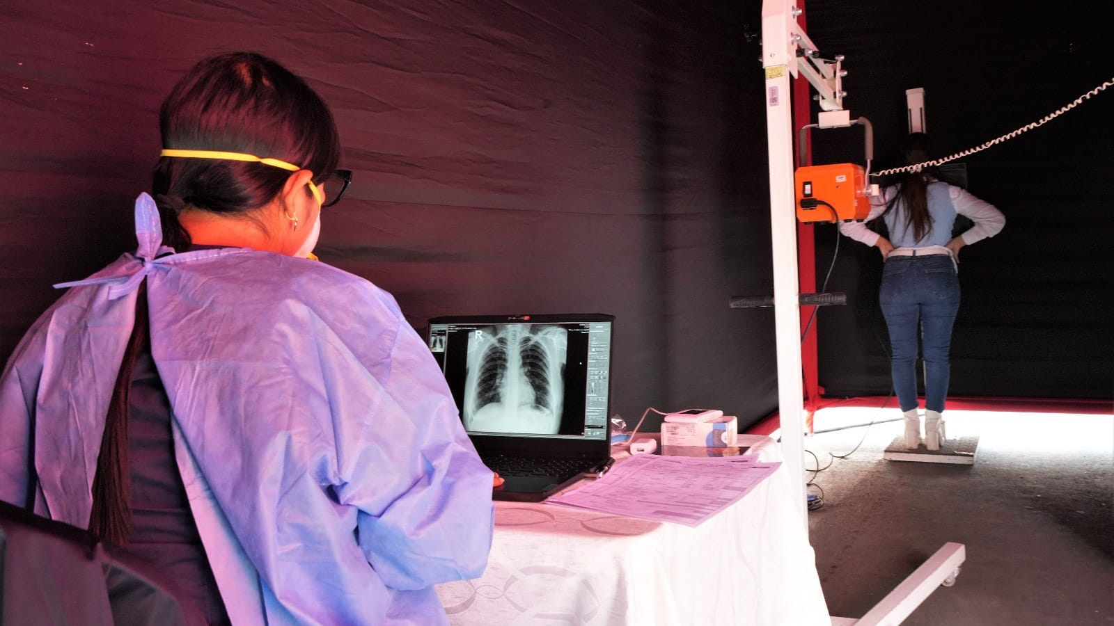 Minsa realiza campaña de salud para detectar casos de tuberculosis en Huaycán