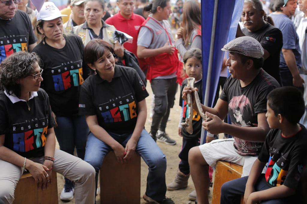 Ministra de Cultura lanzó el plan RescatARTE para llevar arte y cultura a barrios vulnerables y prevenir la inseguridad