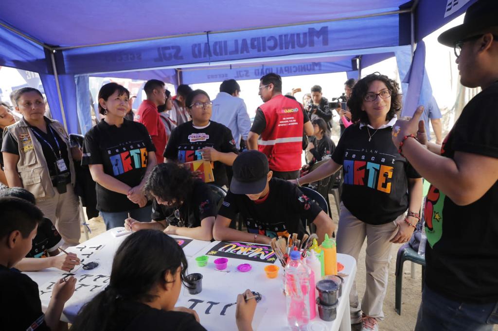 Ministra de Cultura lanzó el plan RescatARTE para llevar arte y cultura a barrios vulnerables y prevenir la inseguridad