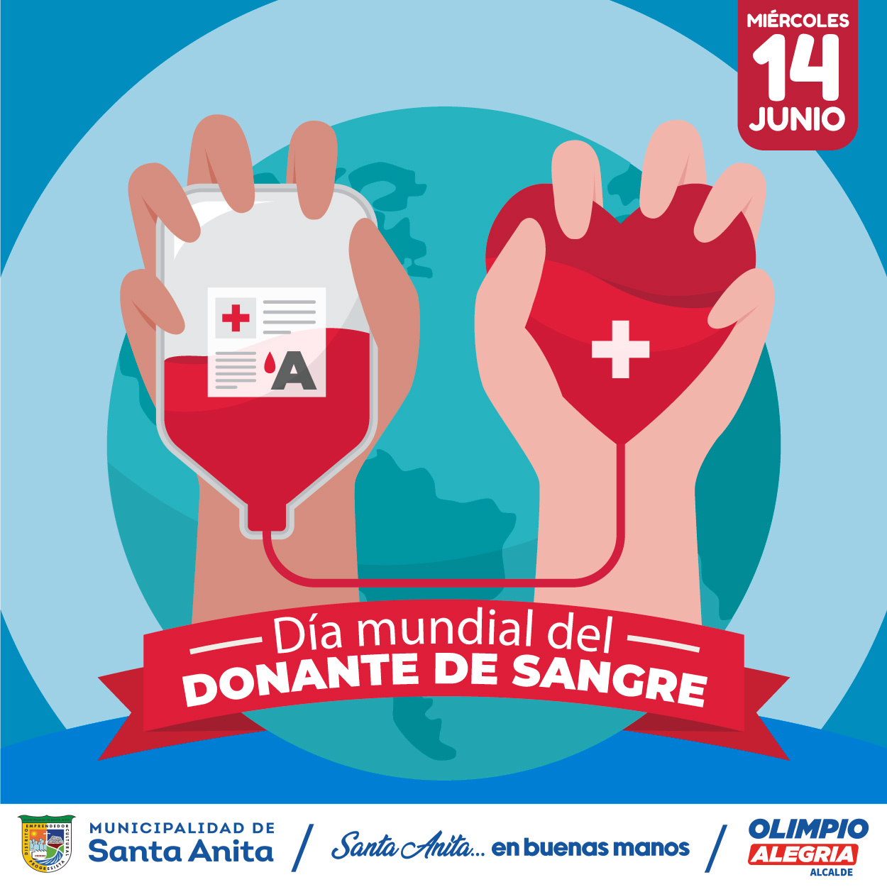 💉 Día Mundial del Donante de Sangre 🏥