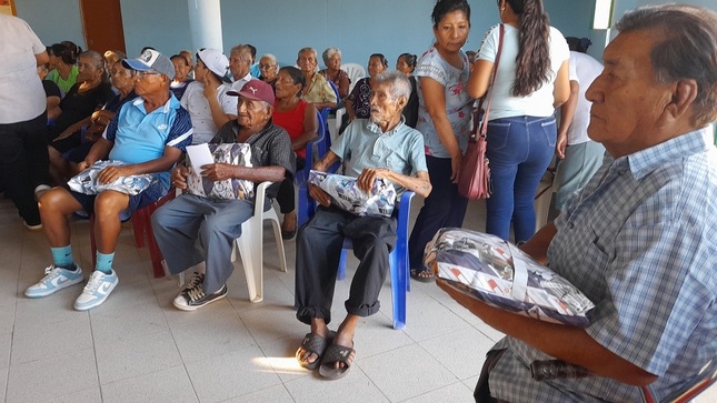 Adultos mayores de Cancas participan de Taller CIAM