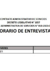 Vista preliminar de documento HORARIO DE ENTREVISTA - CAS 010