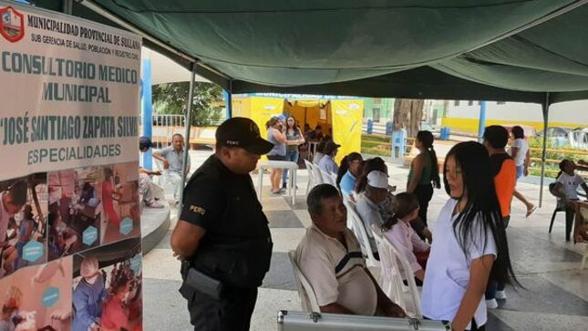 MUNICIPALIDAD DE SULLANA REALIZA CAMPAÑA DE SALUD