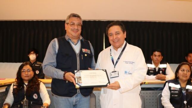 INEN obtuvo el primer lugar en la evaluación sobre la operatividad e implementación del EMED a salud a nivel de Institutos 