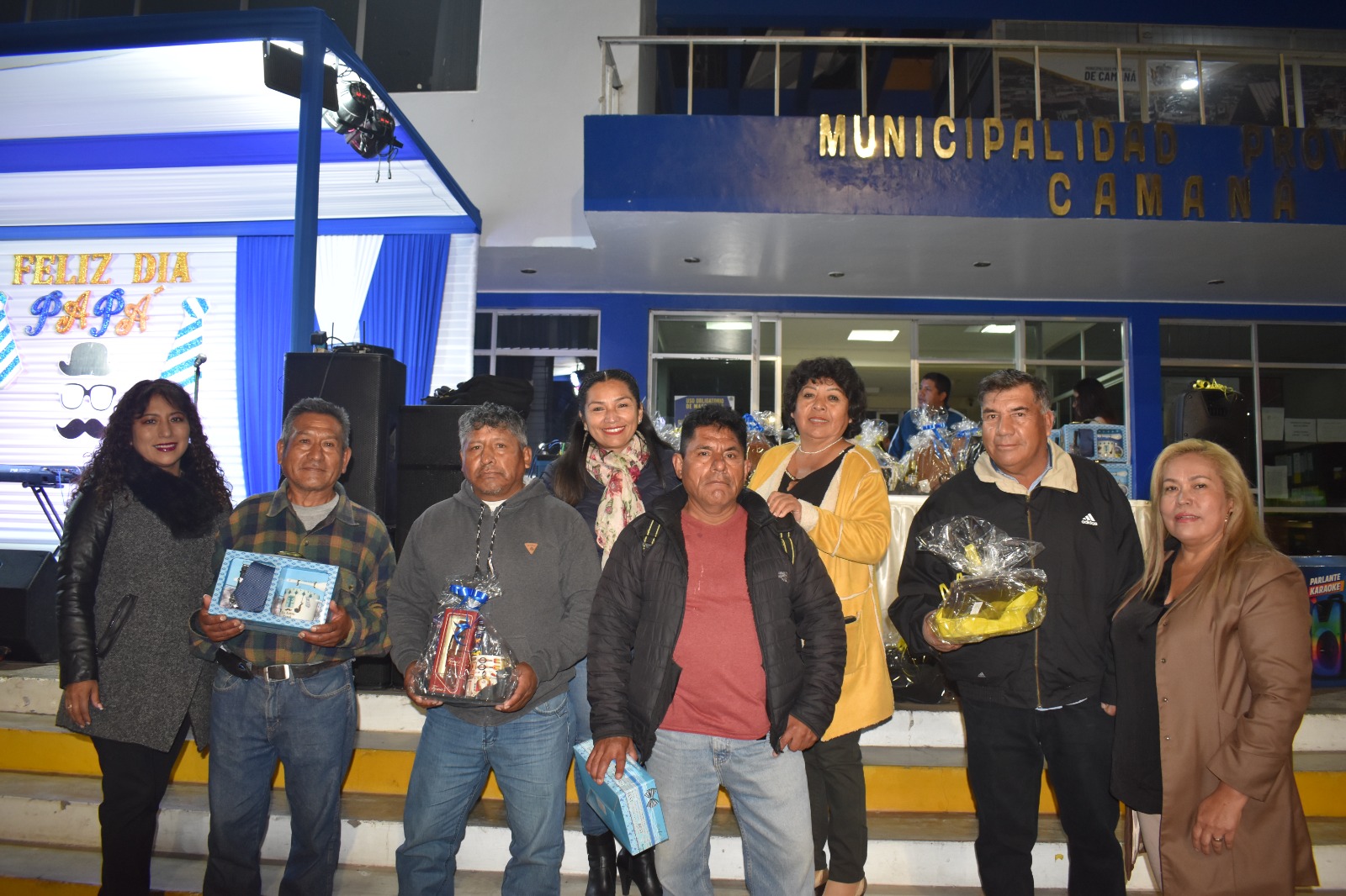 Municipalidad Provincial De Camaná Homenajeó A Padres En Su Día, Con Programa Especial.