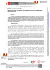 Vista preliminar de documento RUA N° 000026-2023-UA Aprobar baja Reg.Patrim.Contab. Causal Manten. o reparación Onerosa bienes patrimoniales