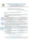 Vista preliminar de documento RESOLUCION DE ALCALDIA N° 0015-2023-MDET-A