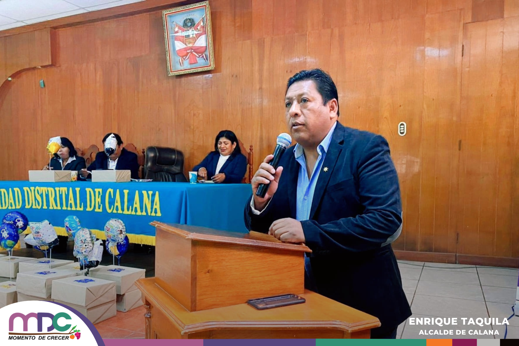 Homenaje a los Padres de la Municipalidad distrital de Calana