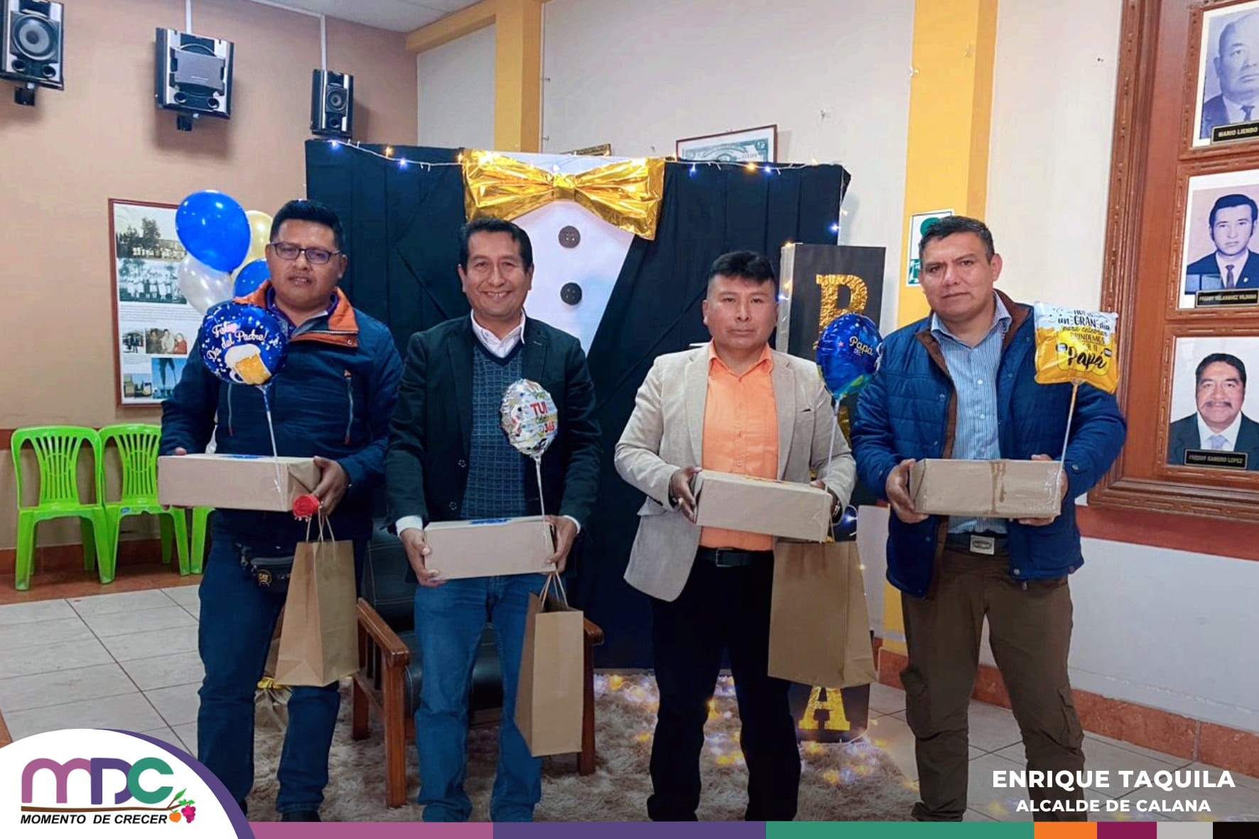 Homenaje a los Padres de la Municipalidad distrital de Calana
