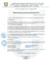 Vista preliminar de documento RESOLUCION DE ALCALDIA N° 0039-2023-MDET-A