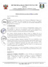 Vista preliminar de documento Resolucion de Alcaldia N°030-2011-A/MPA