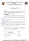 Vista preliminar de documento ACUERDO MUNICIPAL NRO 001-2010-MPA-A/SG