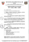 Vista preliminar de documento Resolucion de Alcaldia N°063-2011-MPA-A/SG