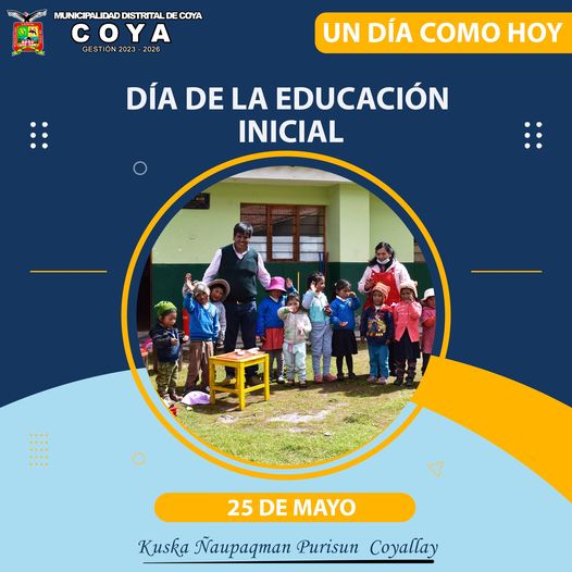 DIA NACIONAL DE LA EDUCACION INICIAL