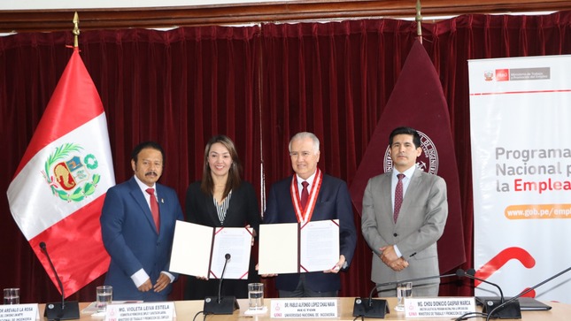 Convenio MTPE-UNI
