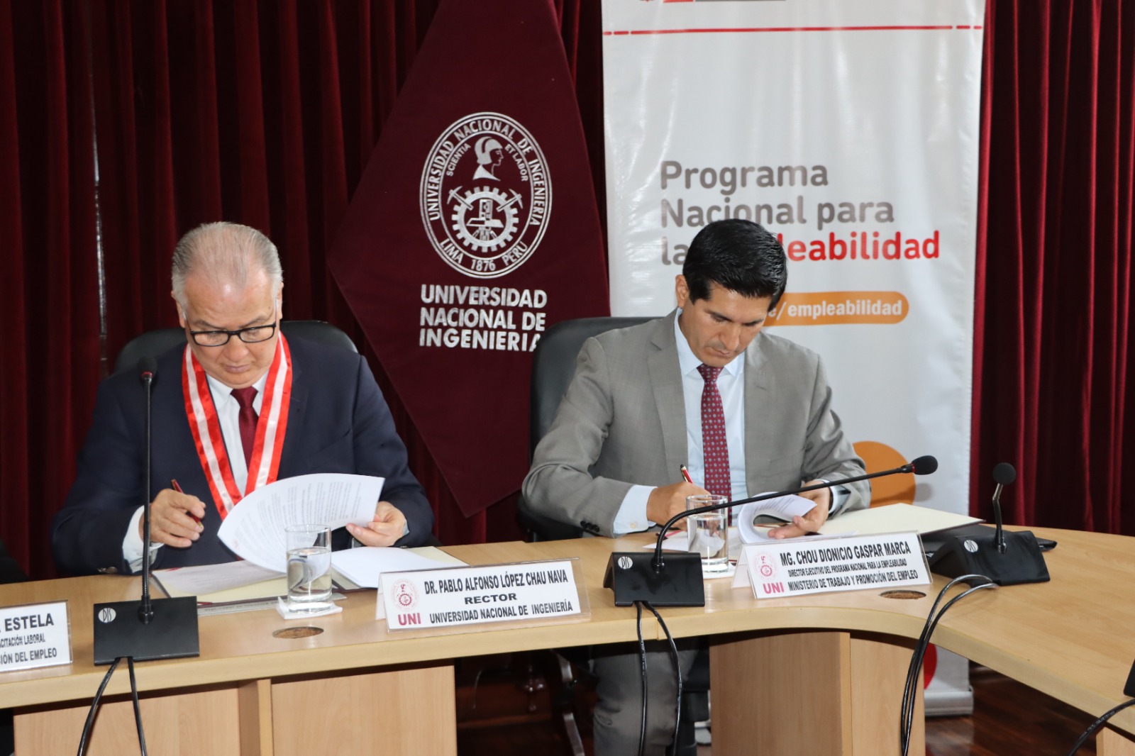 Convenio MTPE-UNI