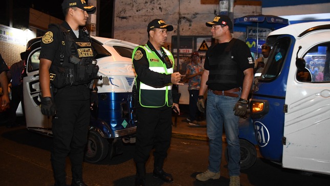 Patrullaje integrado con la participación del alcalde Fernando Velasco