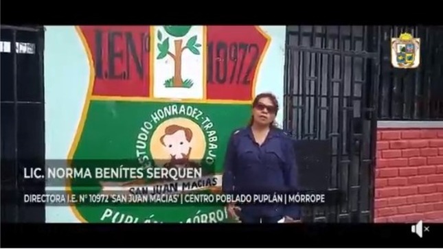 Directoras de centros educativos saludan jornadas de fumigación realizadas por la Municipalidad. 