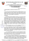 Vista preliminar de documento ACUERDO DE CONSEJO NRO 039-2009-MPA-A/SG