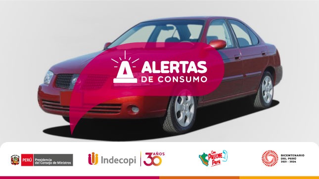 Indecopi: bolsas de aire de vehículos Nissan Sentra presentarían fallas