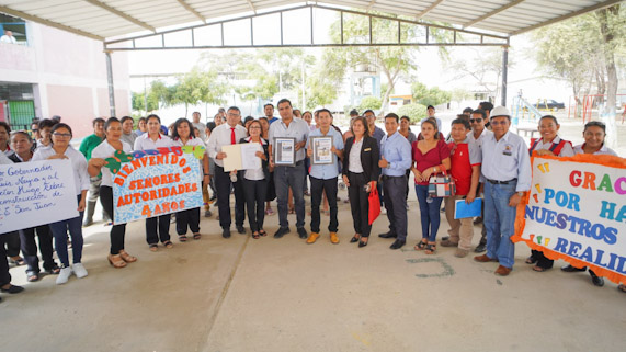 GORE asume unidad ejecutora para construir colegio San Juan Bautista