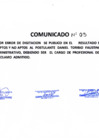 Vista preliminar de documento COMINICADO N° 03
