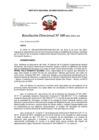 Vista preliminar de documento Resolución Directoral N° 0109-2023-INIA-OA
