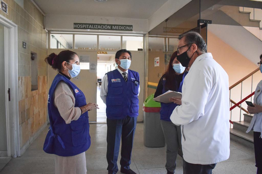 Defensoría del Policía realiza visitas de supervisión a bases policiales de Junín, Arequipa y Loreto