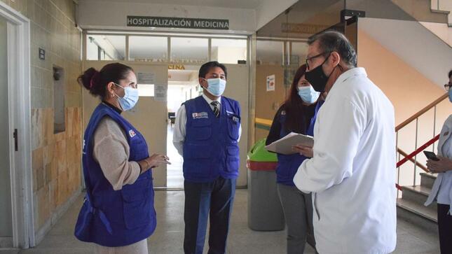 Defensoría del Policía realiza visitas de supervisión a bases policiales de Junín, Arequipa y Loreto