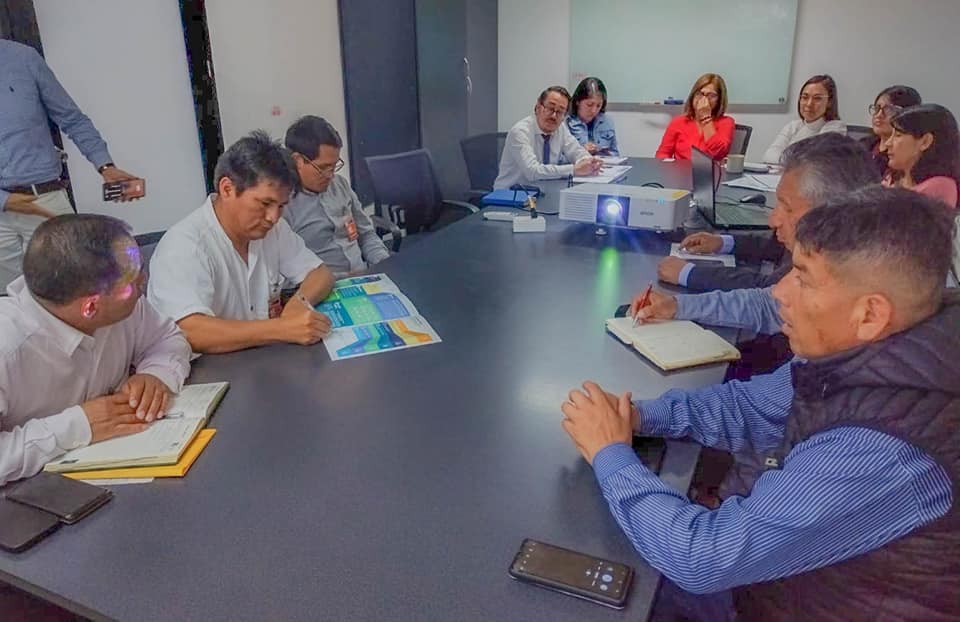 Reunión de trabajo con representantes de PRONIED y ANTAMINA